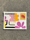 single collage card